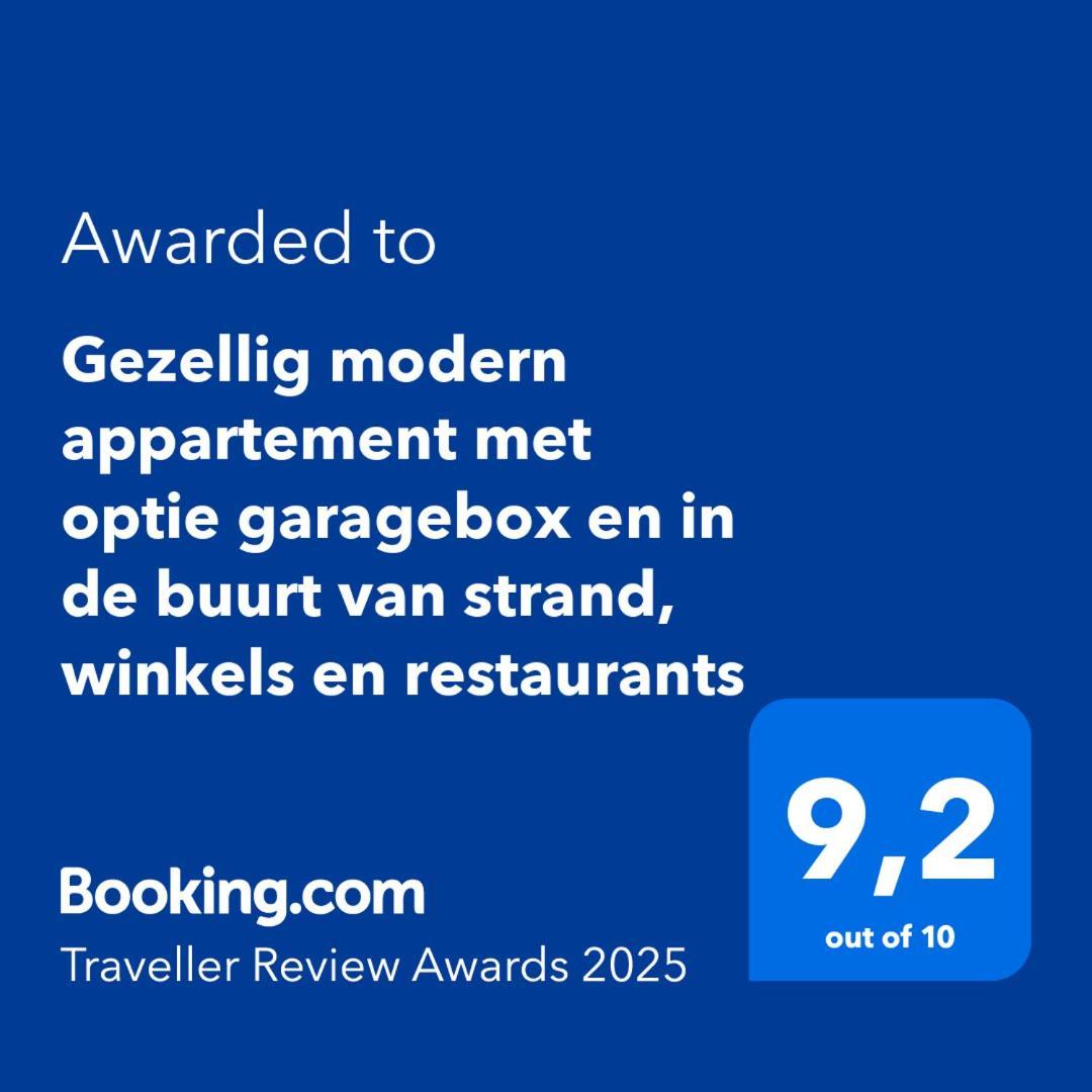 Gezellig Modern Appartement Met Optie Garagebox En In De Buurt Van Strand, Winkels En Restaurants أوستيند المظهر الخارجي الصورة